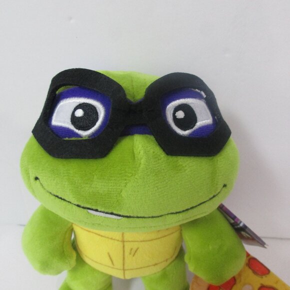 Mattel Teenage Mutant Ninja Turtle Mutant Mayhem Tot‎ Donatello Stuffed Plush 7" - Picture 3 of 6